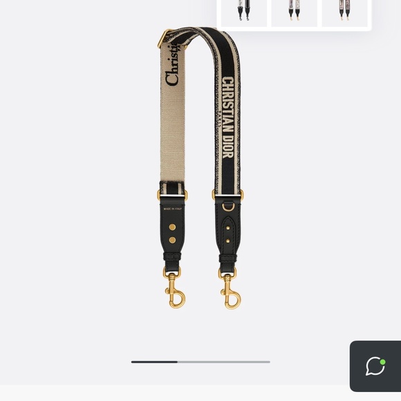 Christian Dior bag strap with rings - Picture 3 of 14